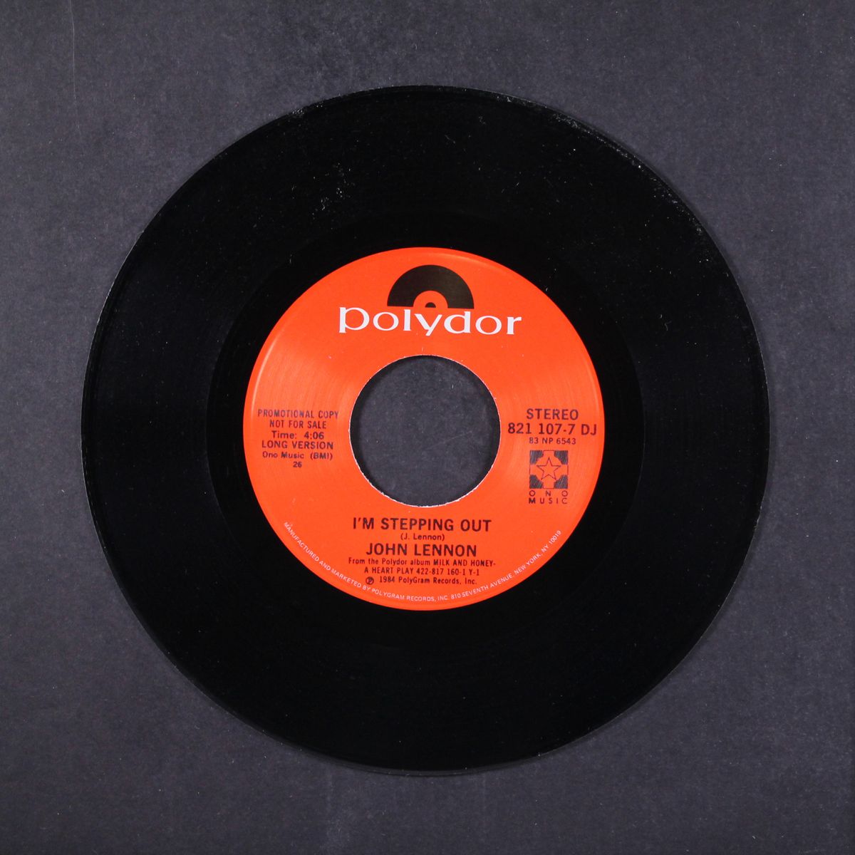 i'm stepping out / sleepless night by JOHN LENNON