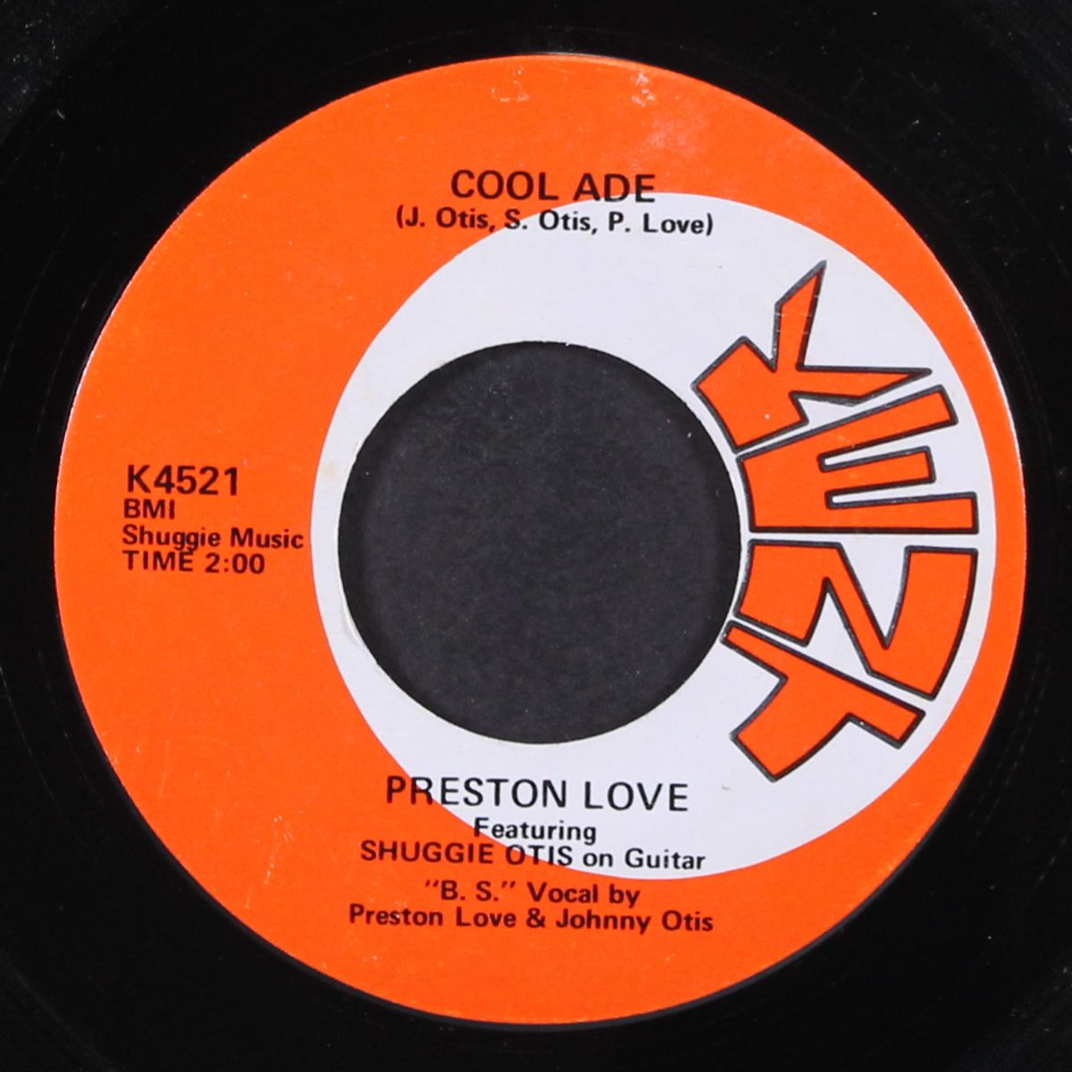 cool ade / shuggie's blues by PRESTON LOVE