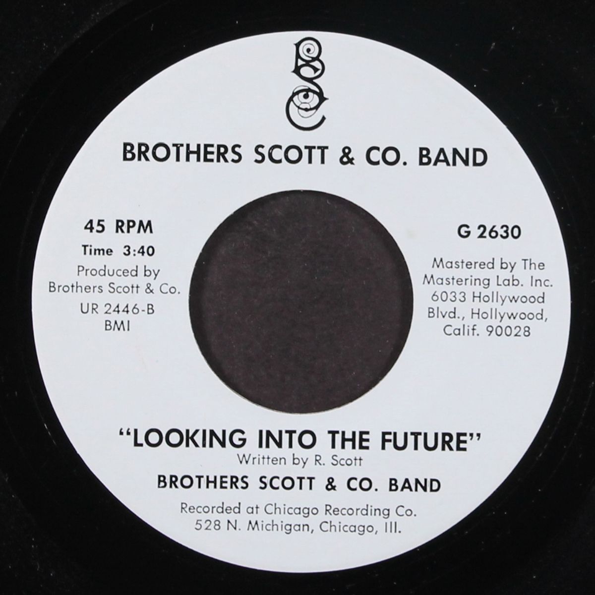 our love is growing / looking into the future by BROTHER SCOTT & CO.