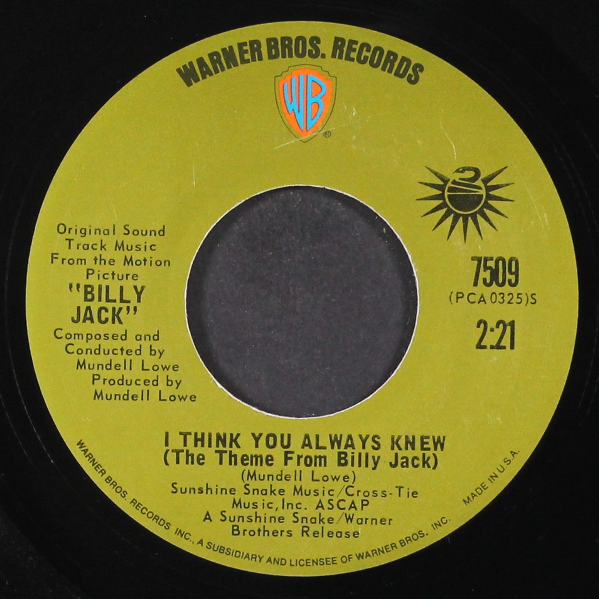 one tin soldier (the legend of billy jack) / i think you always knew by COVEN