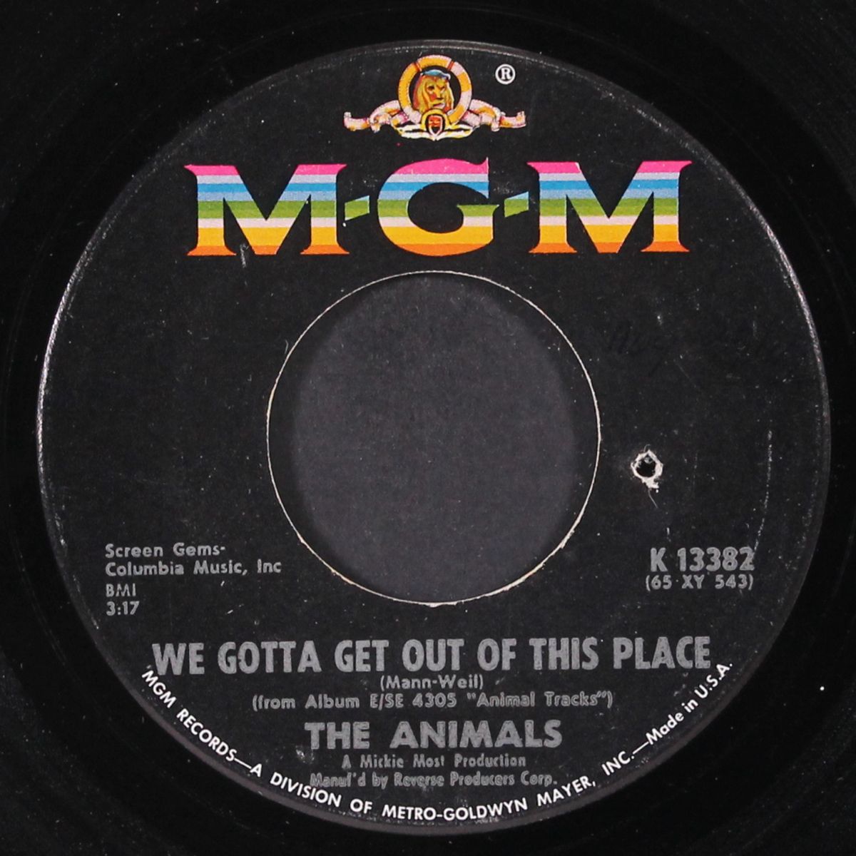 we gotta get out of this place / i can't believe it by ANIMALS