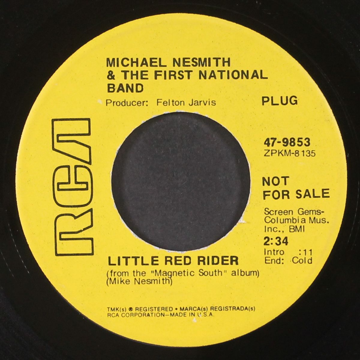 little red rider / rose city chimes by MICHAEL NESMITH & FIRST NATIONAL BAND