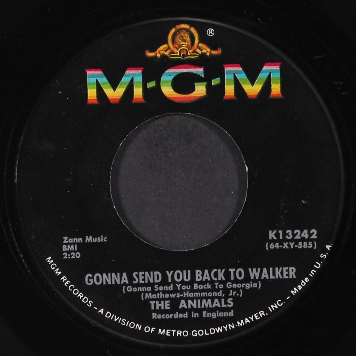 baby let me take you home / gonna send you back to walker by ANIMALS