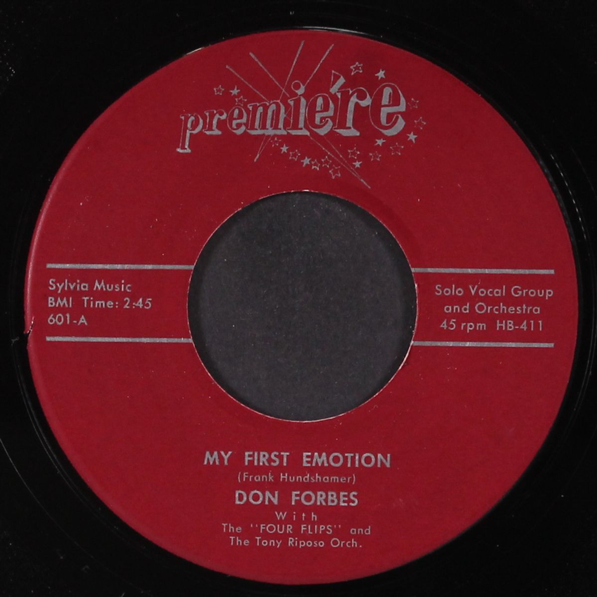 my first emotion / the boys by DON FORBES