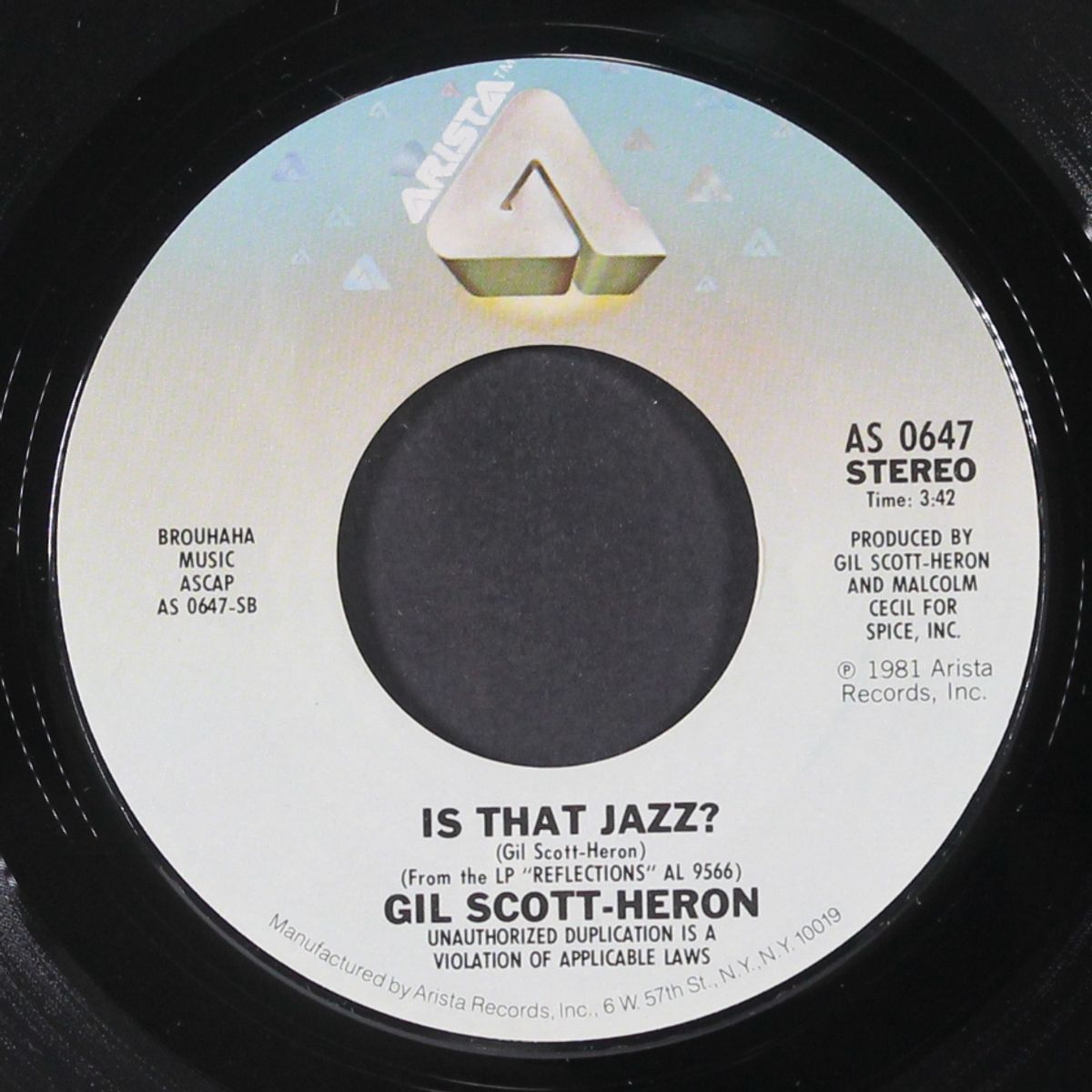 is that jazz? / b movie by GIL SCOTT-HERON