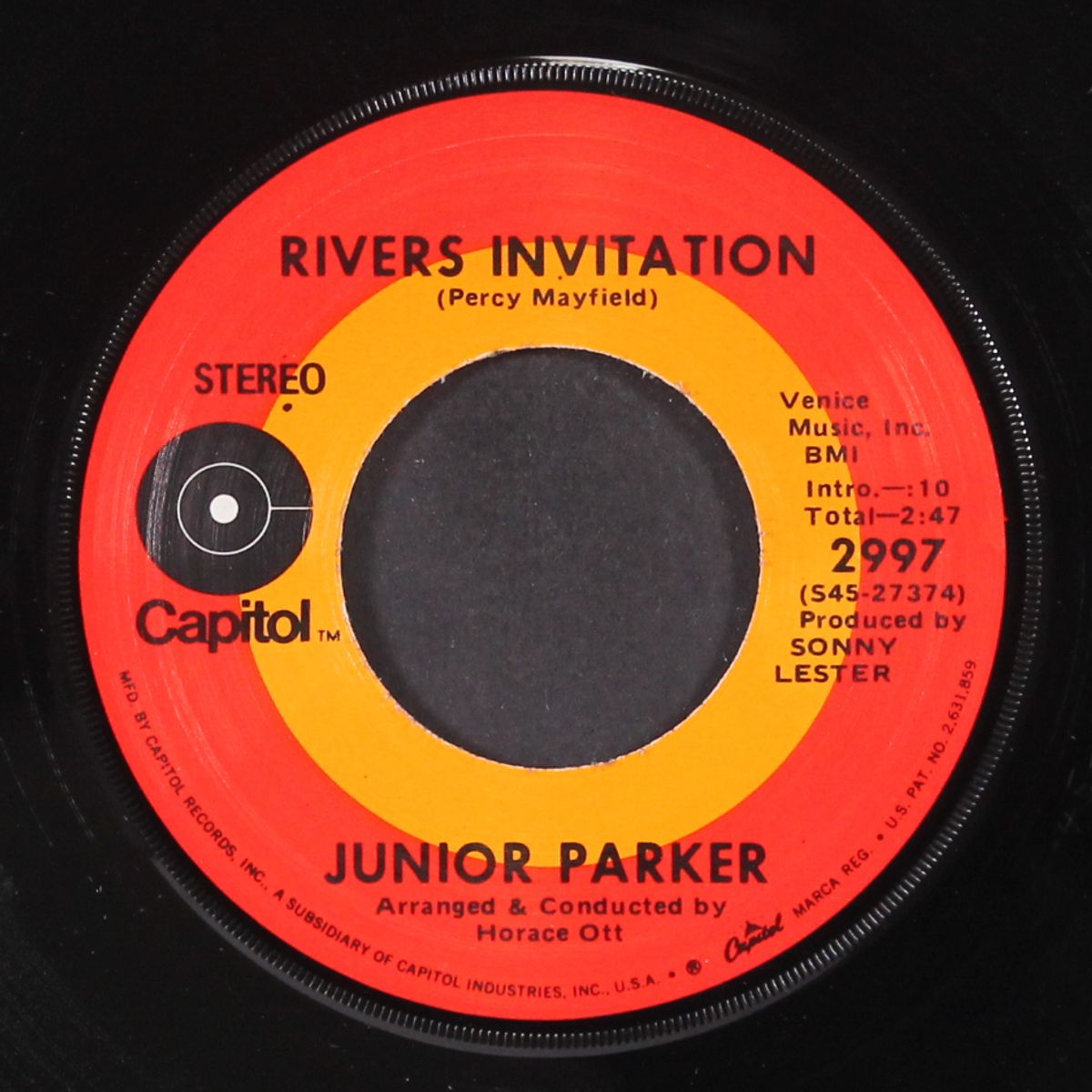 drownin' on dry land / rivers invitation by JUNIOR PARKER