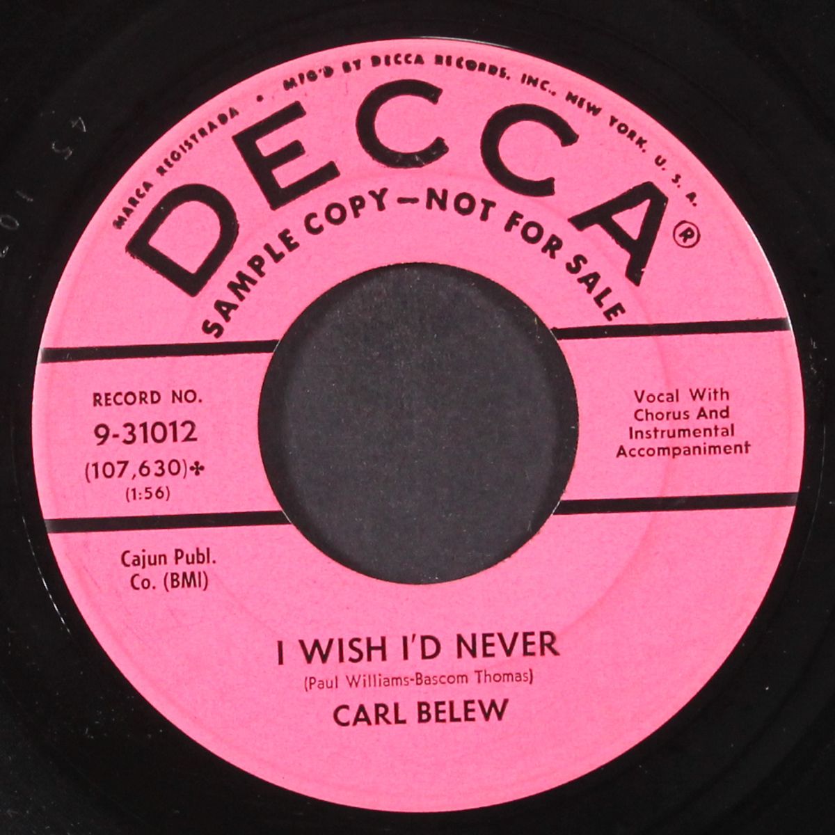 i know but tell me dear by CARL BELEW