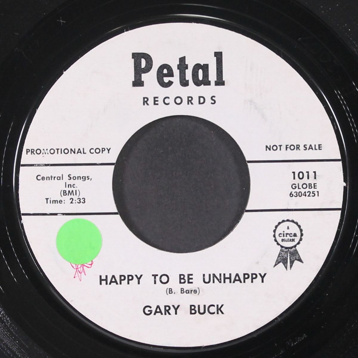 happy to be unhappy by GARY BUCK