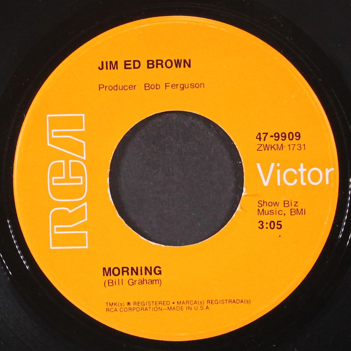 morning / how to lose a good woman by JIM ED BROWN
