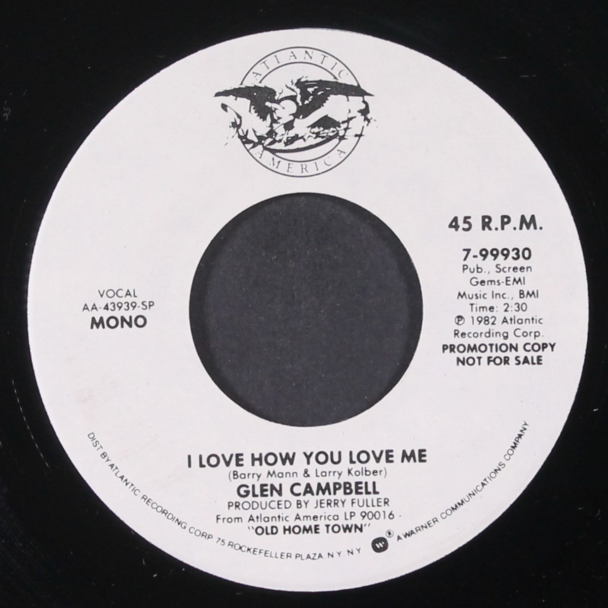 i love how you love me / mono by GLEN CAMPBELL