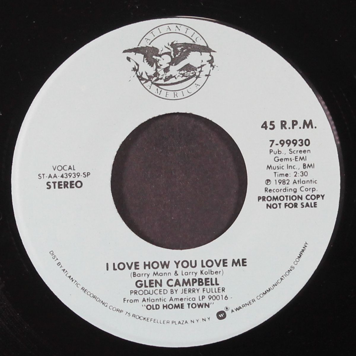 i love how you love me / mono by GLEN CAMPBELL