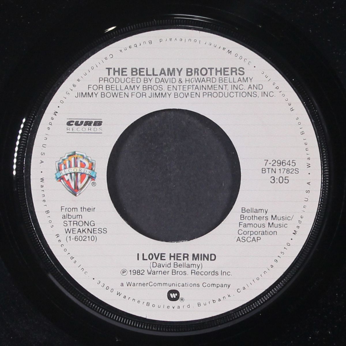 i love her mind by BELLAMY BROTHERS