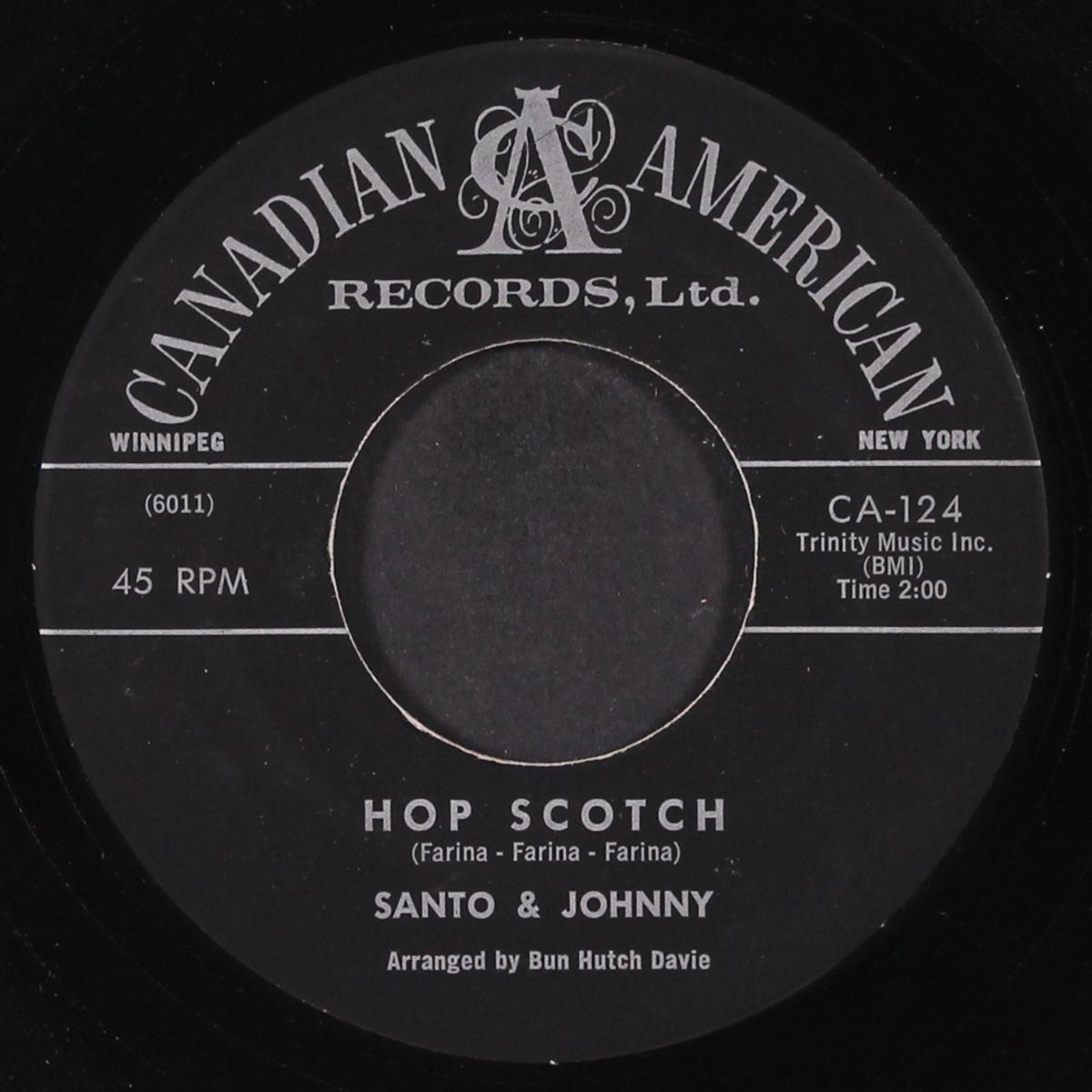hop scotch / sea shells by SANTO & JOHNNY