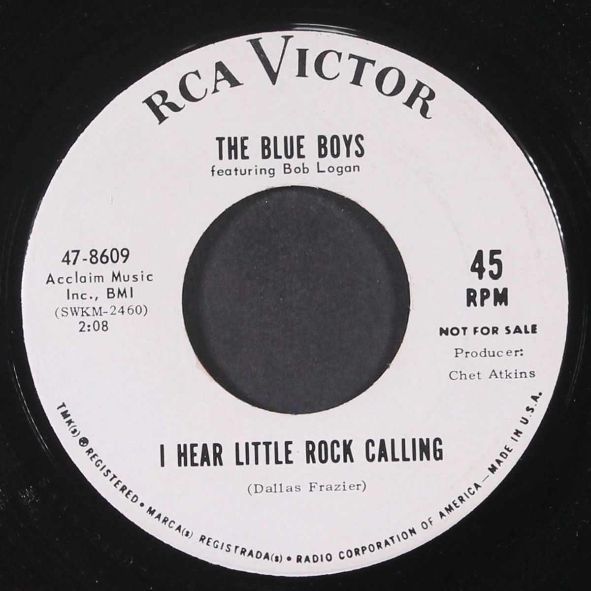 i hear little rock calling by BLUE BOYS