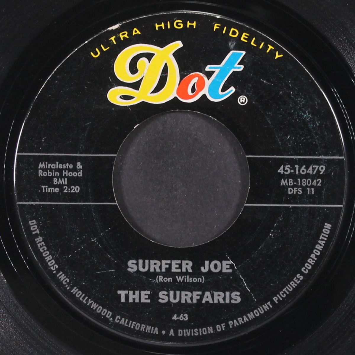 wipe out / surfer joe by SURFARIS