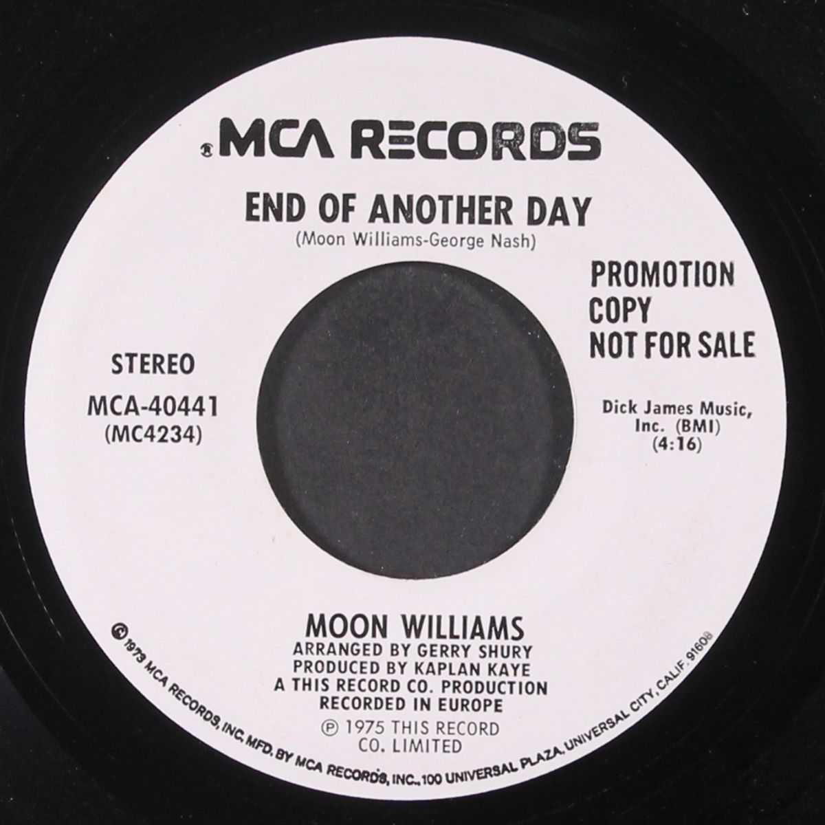suspicious love / end of another day by MOON WILLIAMS