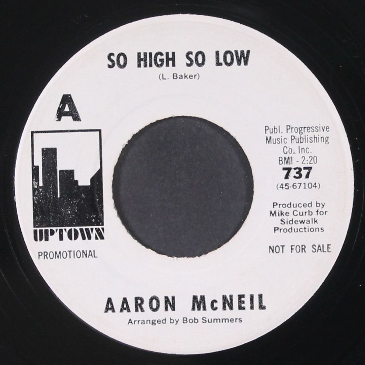 so high so low / then you'll know by AARON MCNEIL