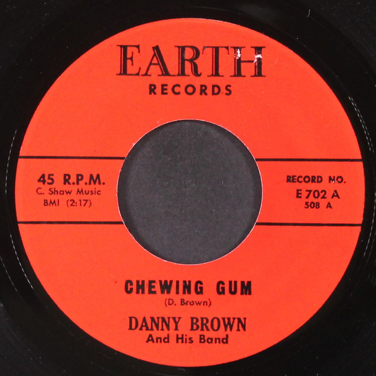 chewing gum / standing on the corner by DANNY BROWN