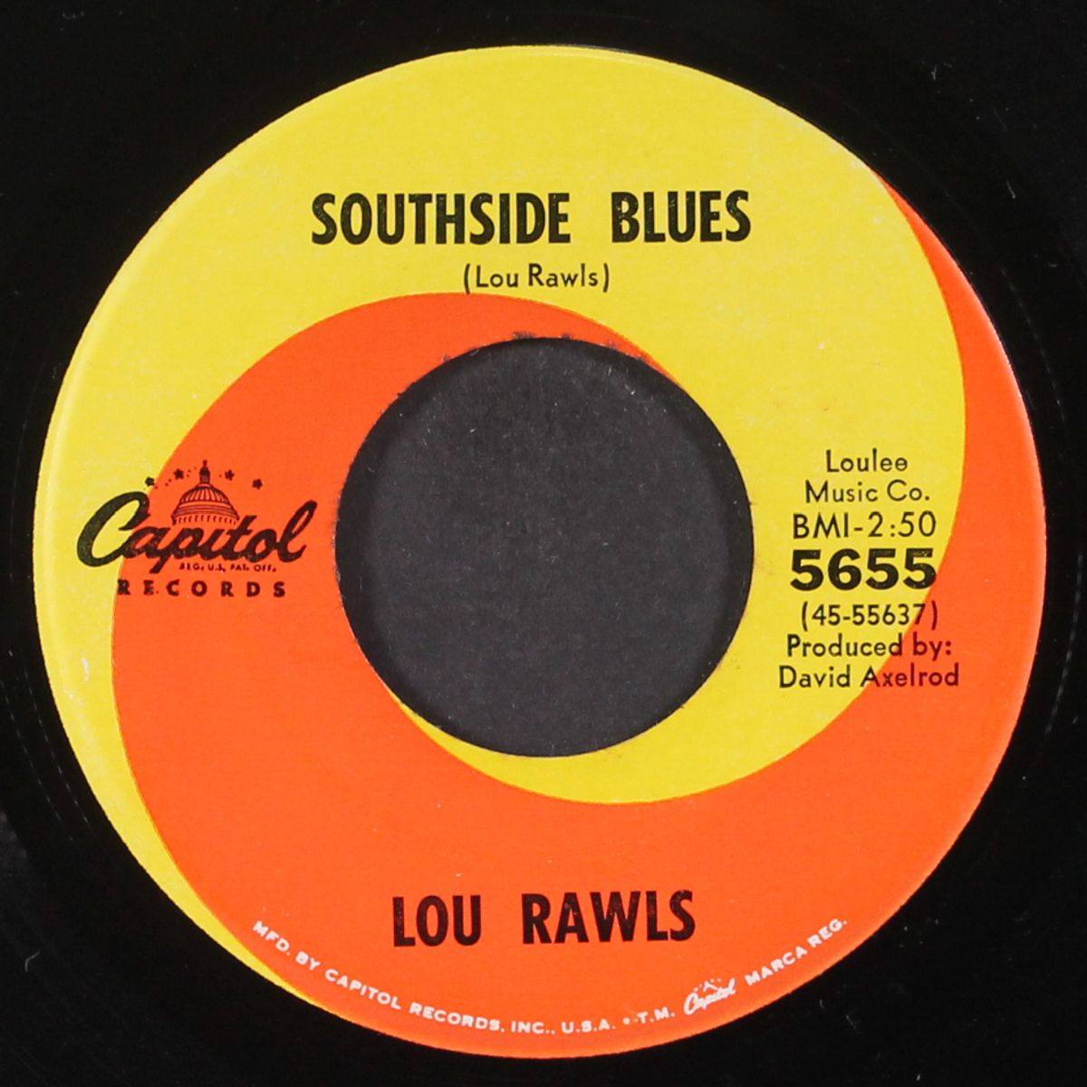 the shadow of your smile / southside blues by LOU RAWLS