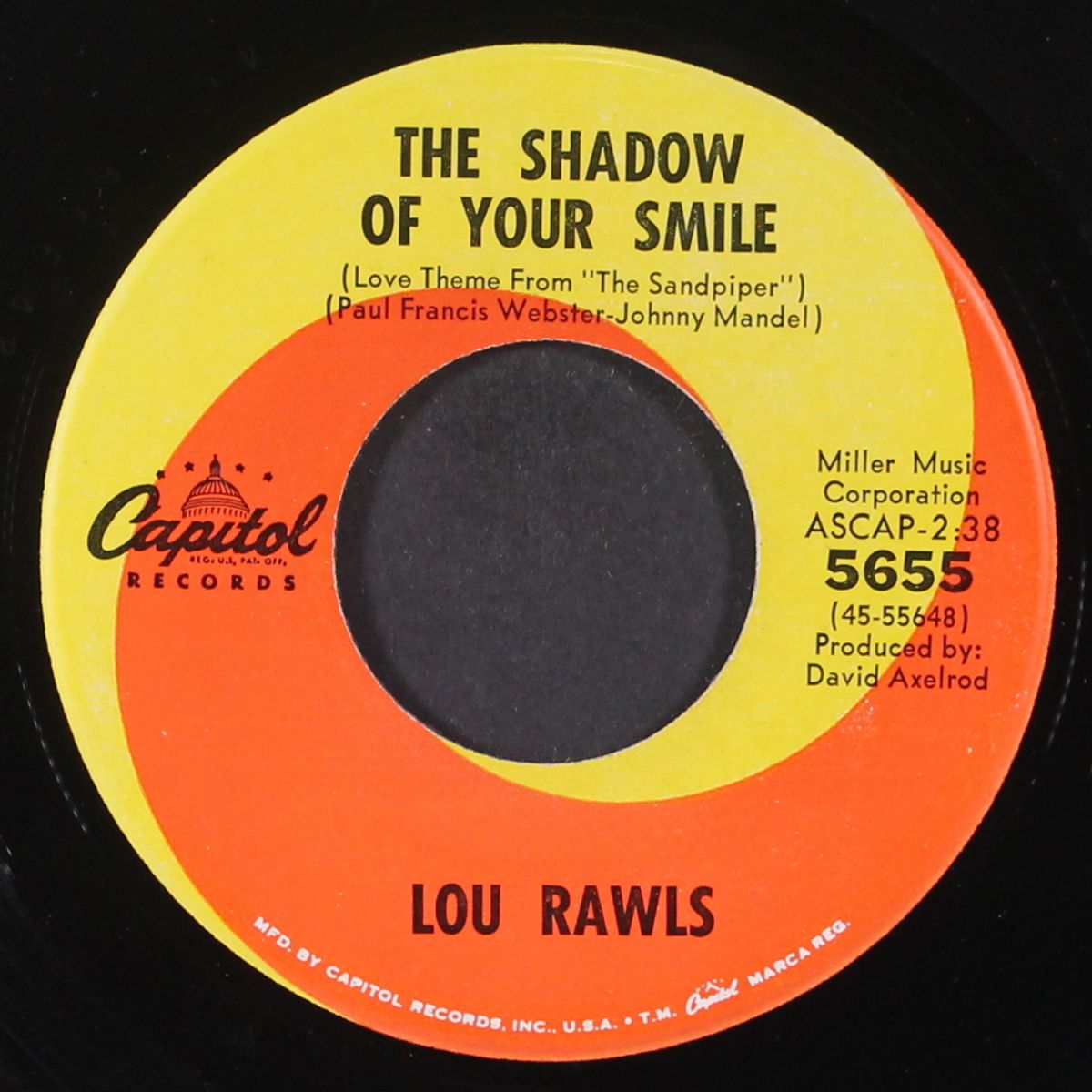 the shadow of your smile / southside blues by LOU RAWLS