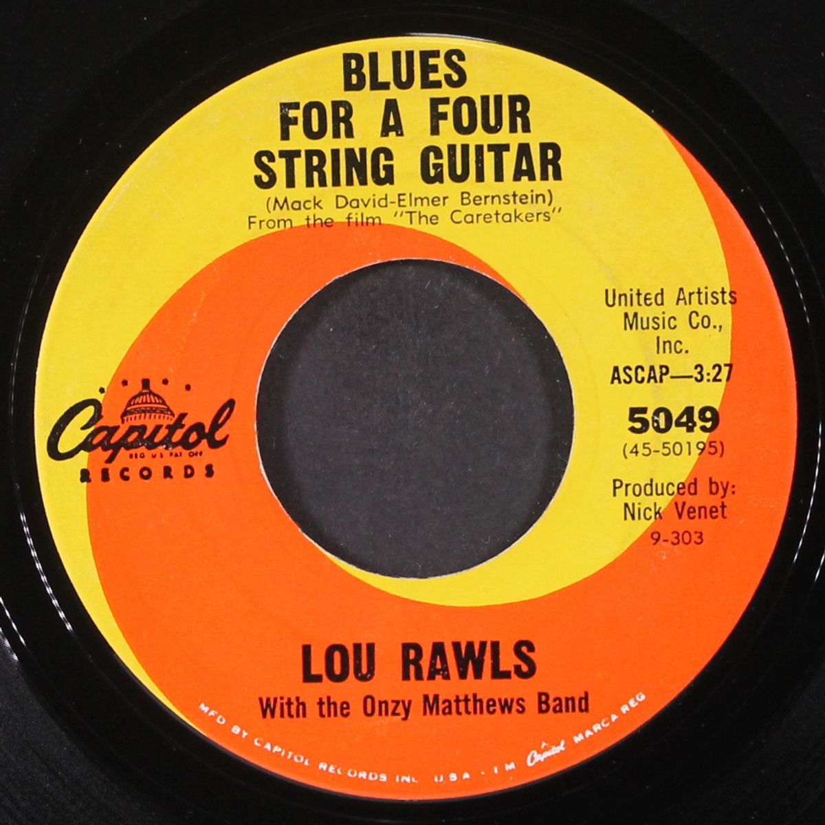 tobacco road / blues for a four string guitar by LOU RAWLS