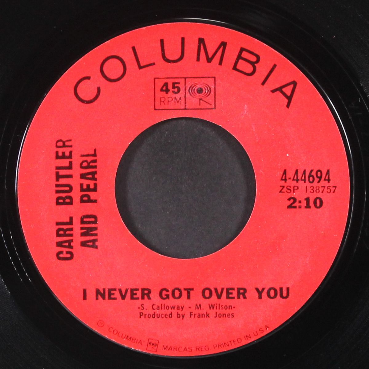i started loving you again by CARL BUTLER & PEARL