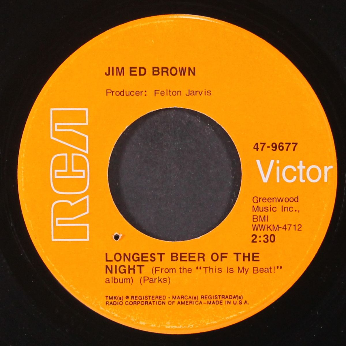 longest beer of the night by JIM ED BROWN