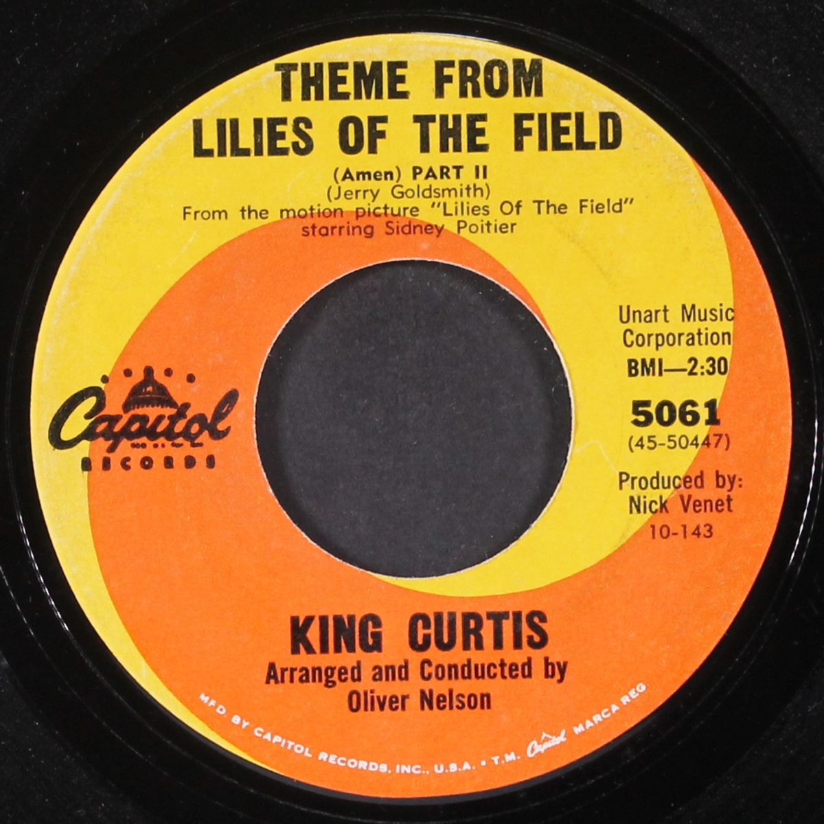 theme from lilies of the field by KING CURTIS