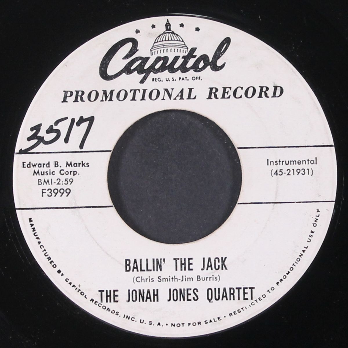 ballin' the jack / slowly but surely by JONAH JONES