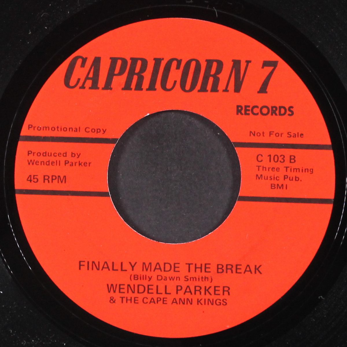 my loves on ration / finally made the break by WENDALL PARKER