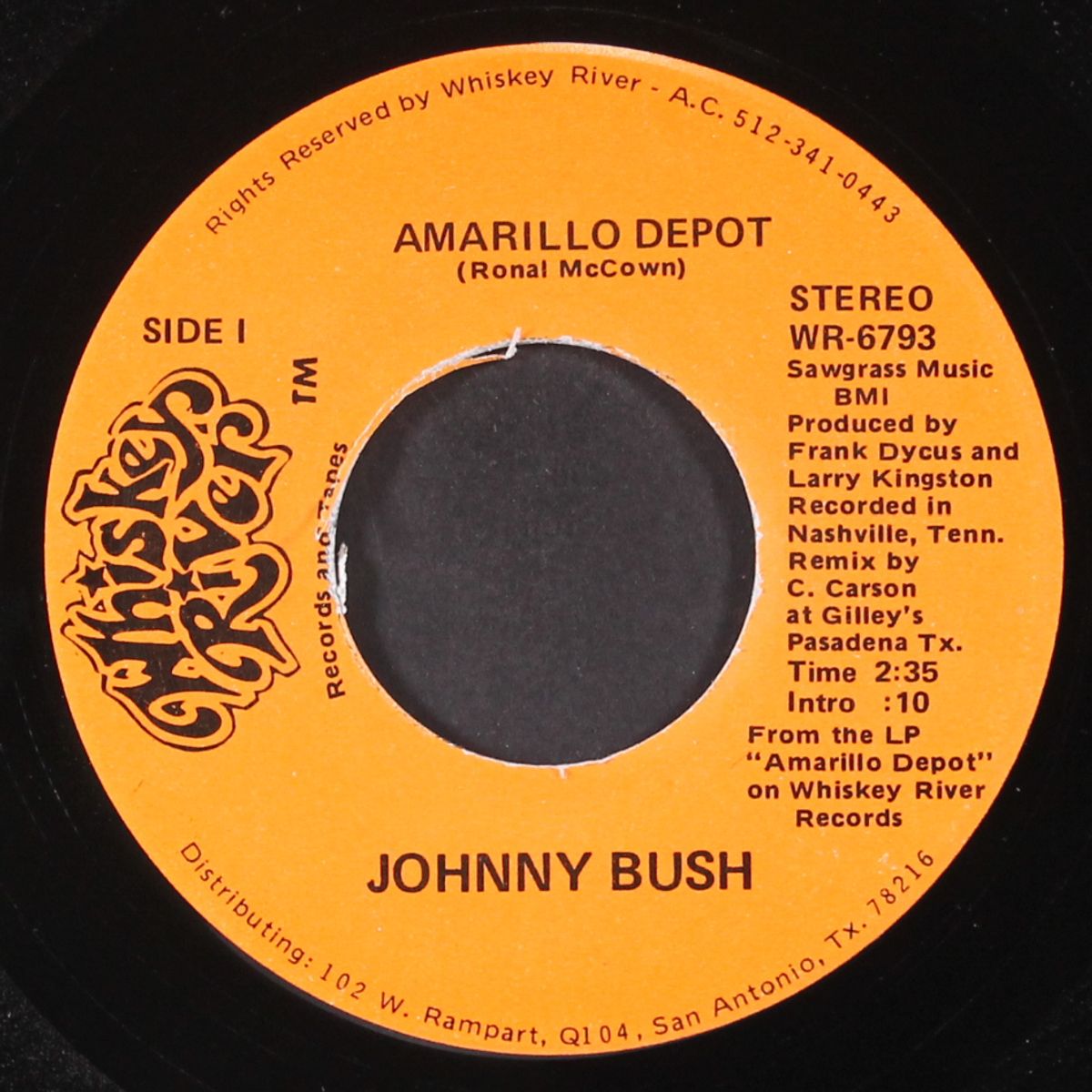 amarillo depot by JOHNNY BUSH