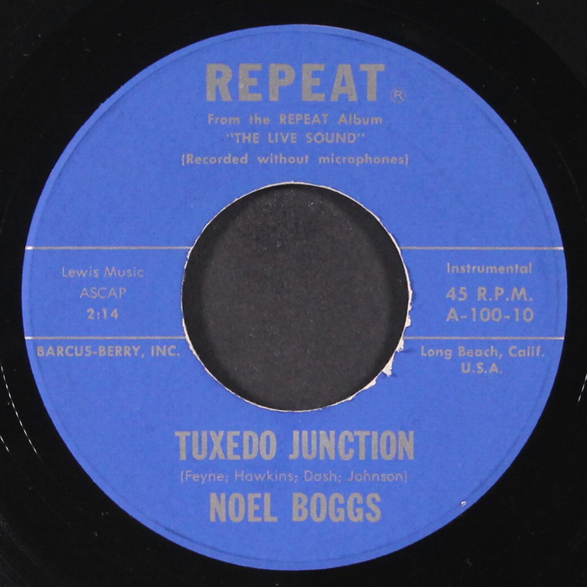 solitude / tuxedo junction by NOEL BOGGS
