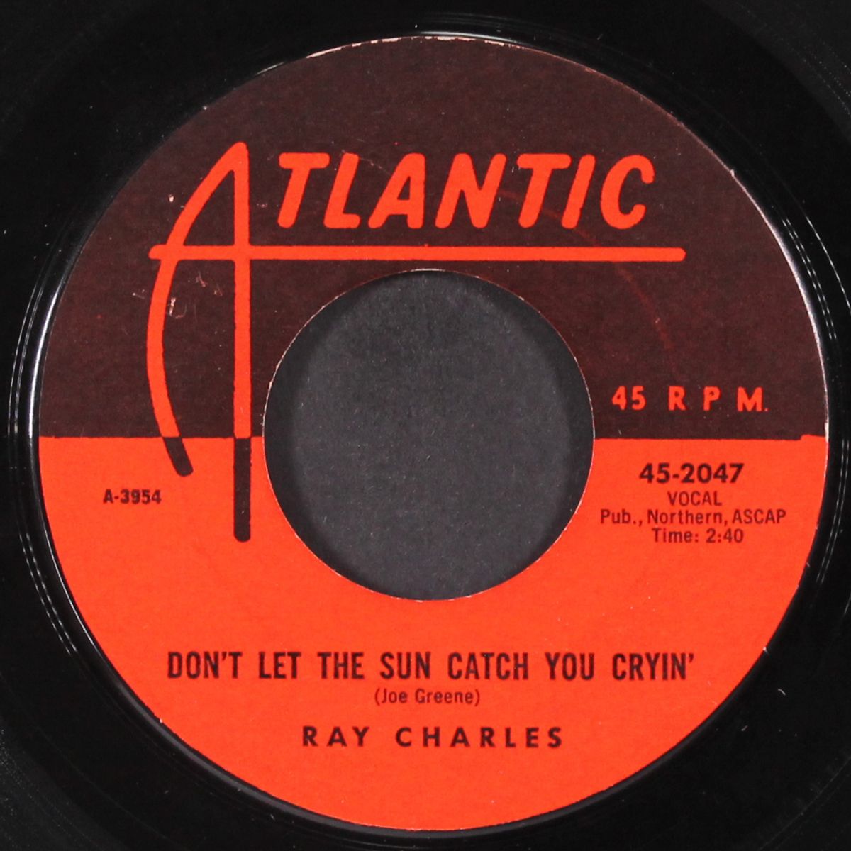 let the good times roll / don't let the sun catch you crying by RAY CHARLES