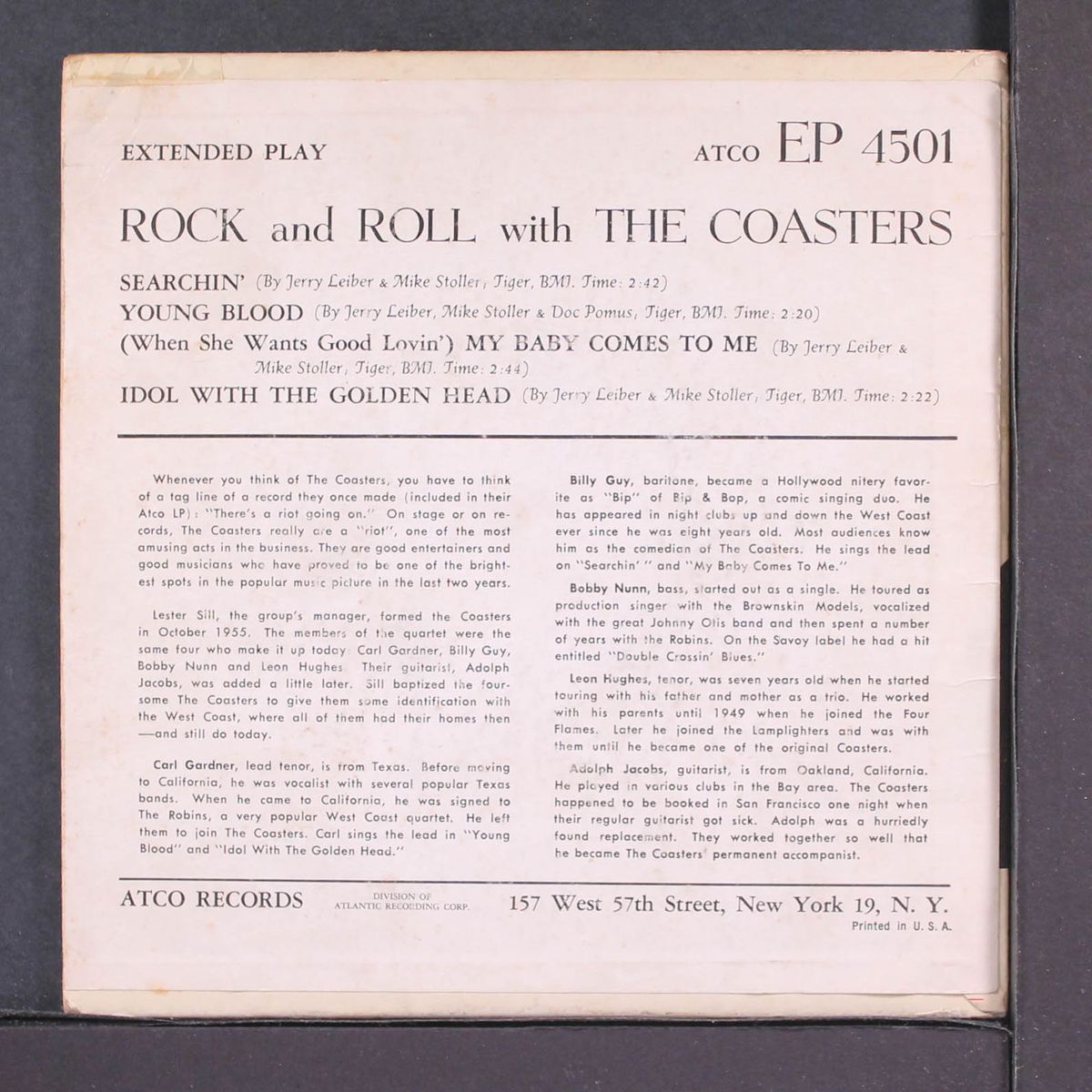 rock and roll with by COASTERS