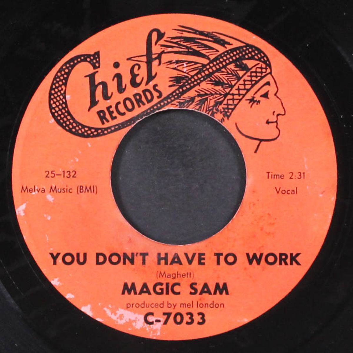 blue light boogie / you don't have to work by MAGIC SAM