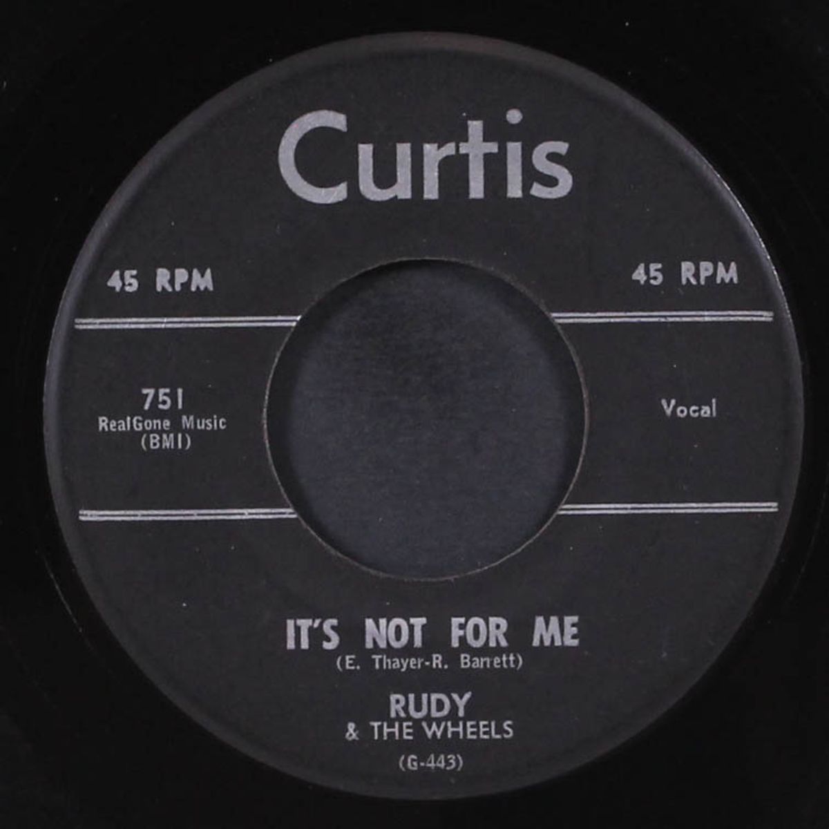 it's not for me / copy cat by RUDY & WHEELS
