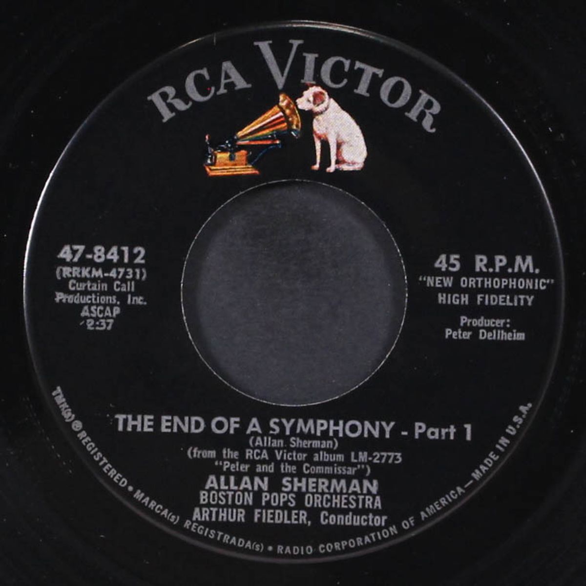 the end of a symphony by ALLAN SHERMAN