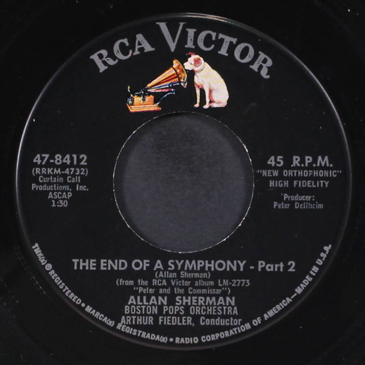the end of a symphony by ALLAN SHERMAN