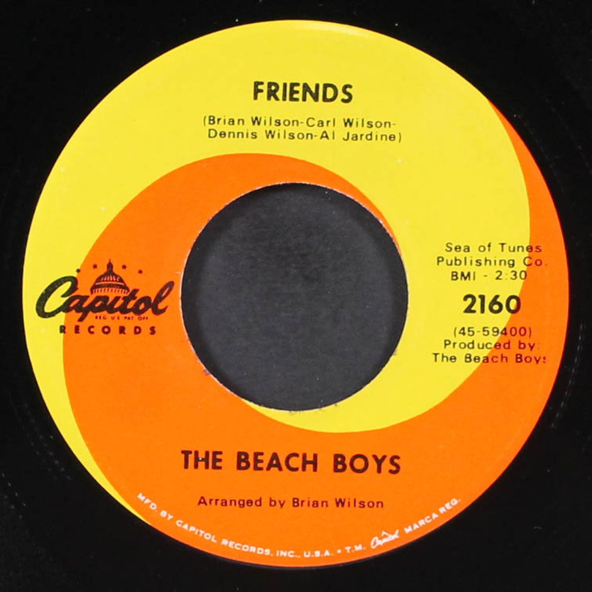 friends / little bird by BEACH BOYS