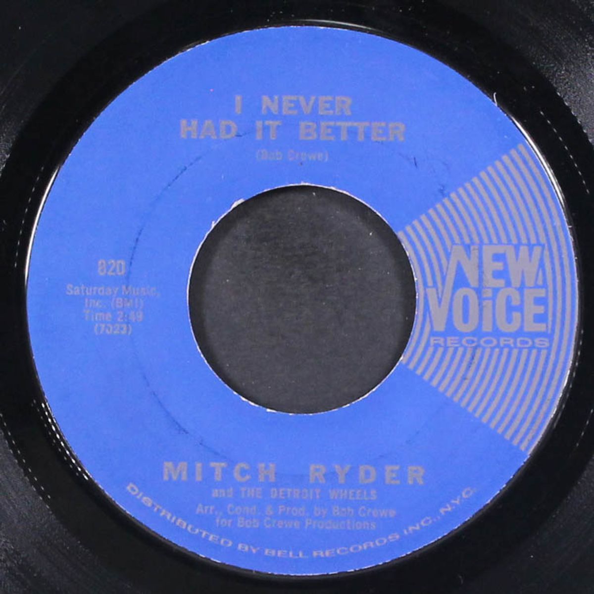 sock it to me baby! / i never had it better by MITCH RYDER & DETROIT WHEELS