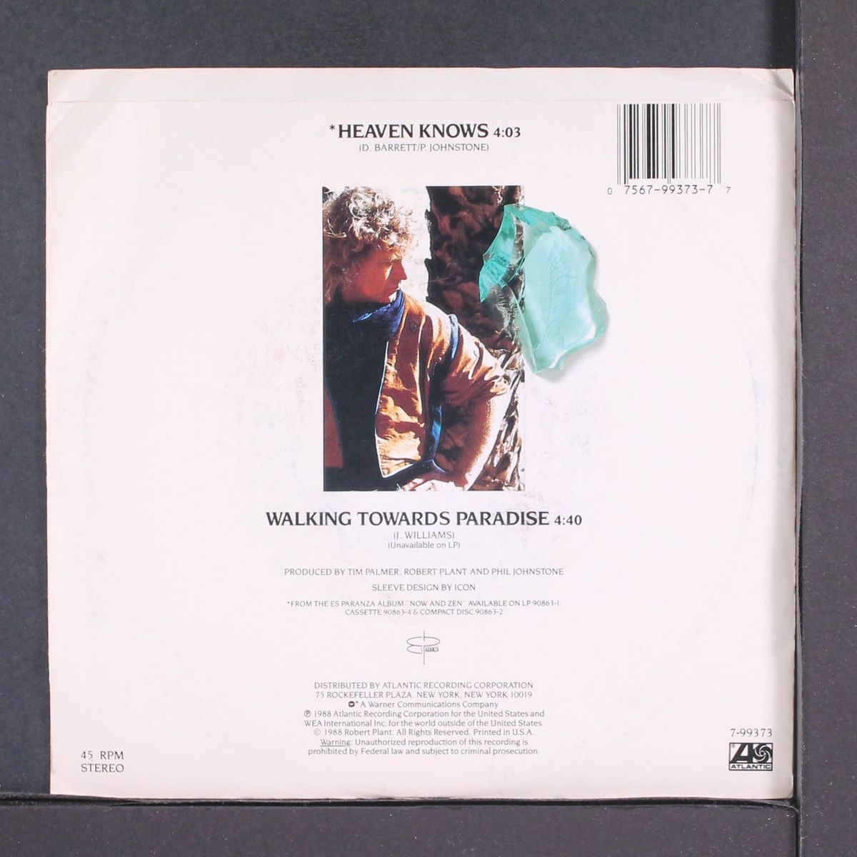 heaven knows / walking towards paradise by ROBERT PLANT
