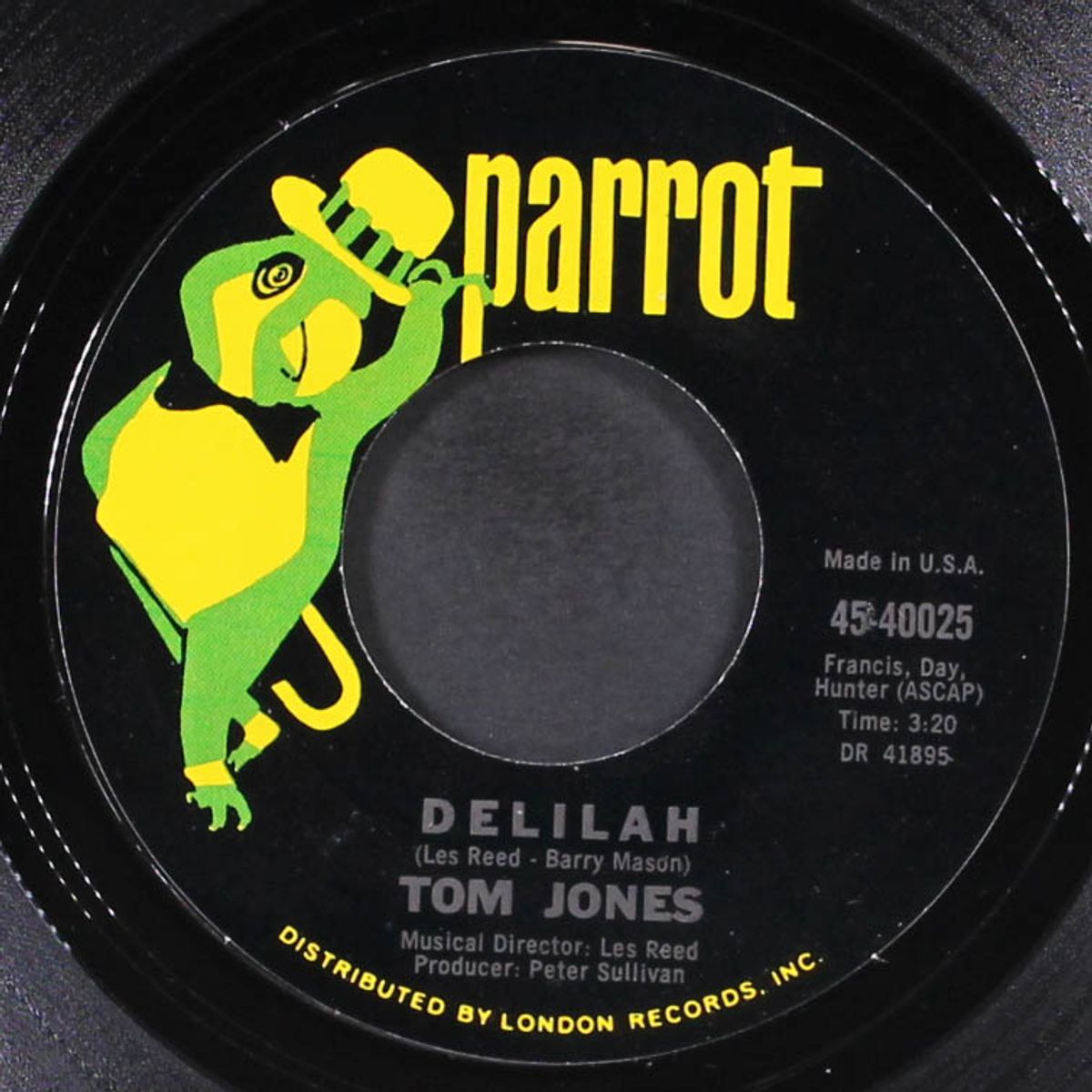 delilah / smile away your blues by TOM JONES