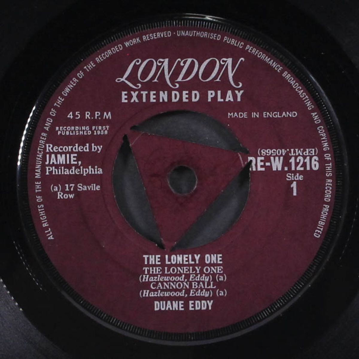 the lonely one by DUANE EDDY