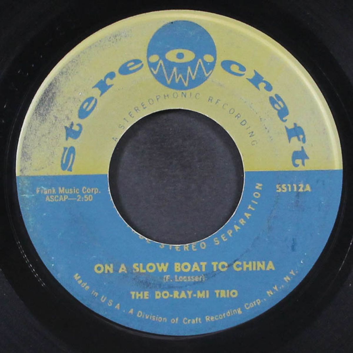 saturday night fish fry / on a slow boat to china by DO RAY ME TRIO
