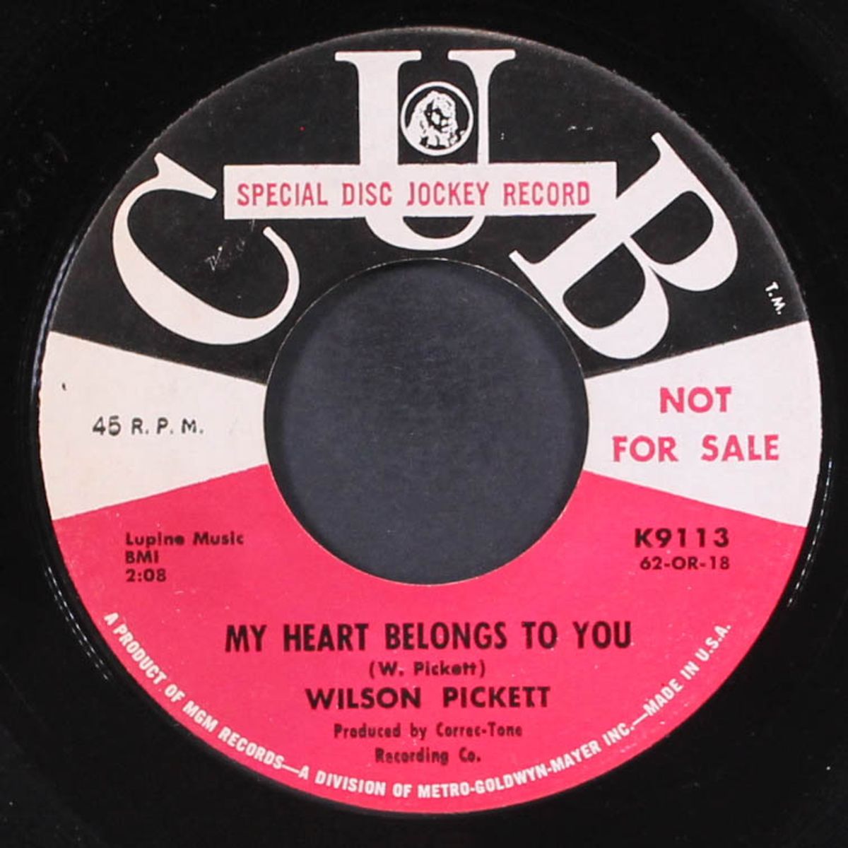let me be your boy / my heart belongs to you by WILSON PICKETT