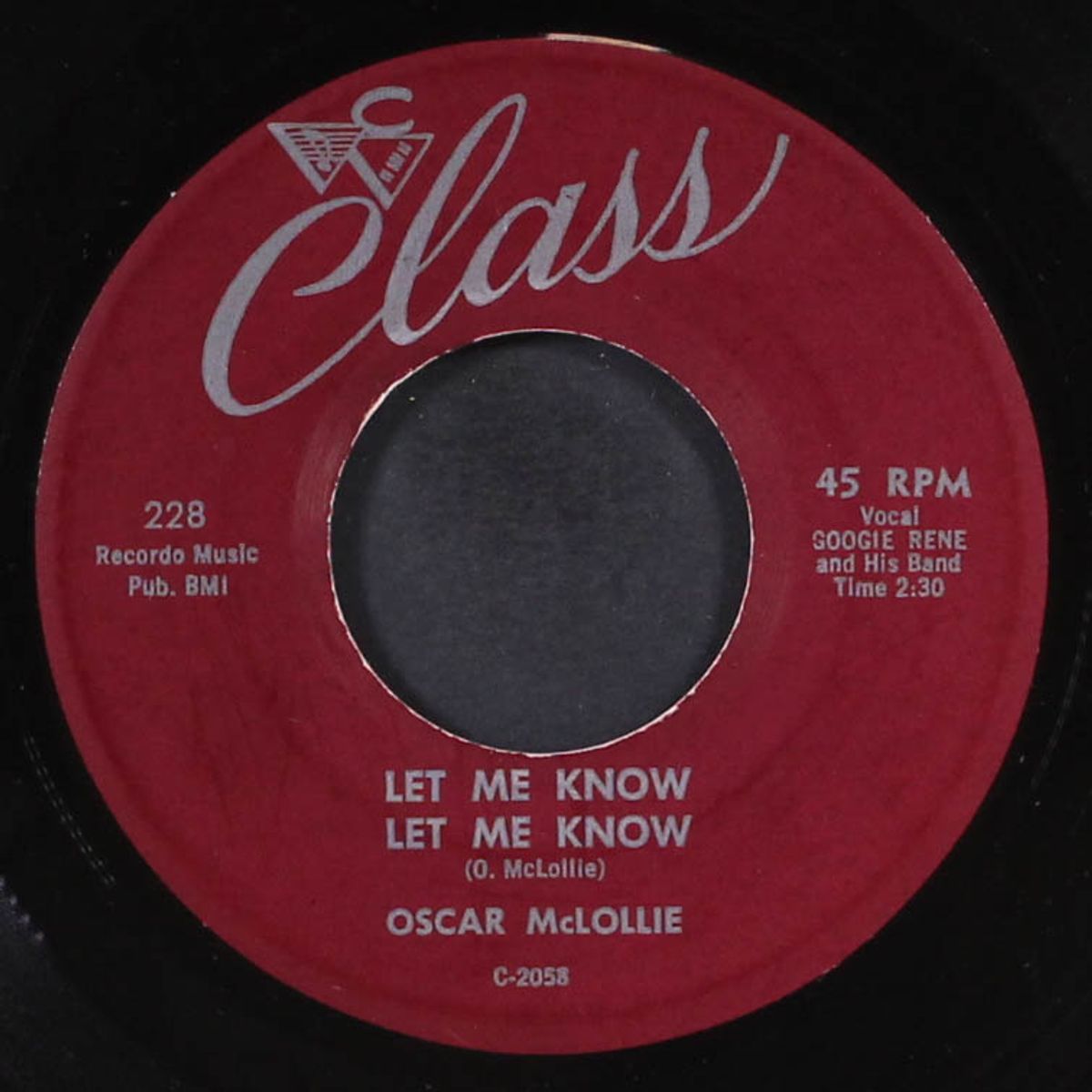 hey girl, hey boy / let me know let me know by OSCAR MCLOLLIE & JEANETTE BAKER