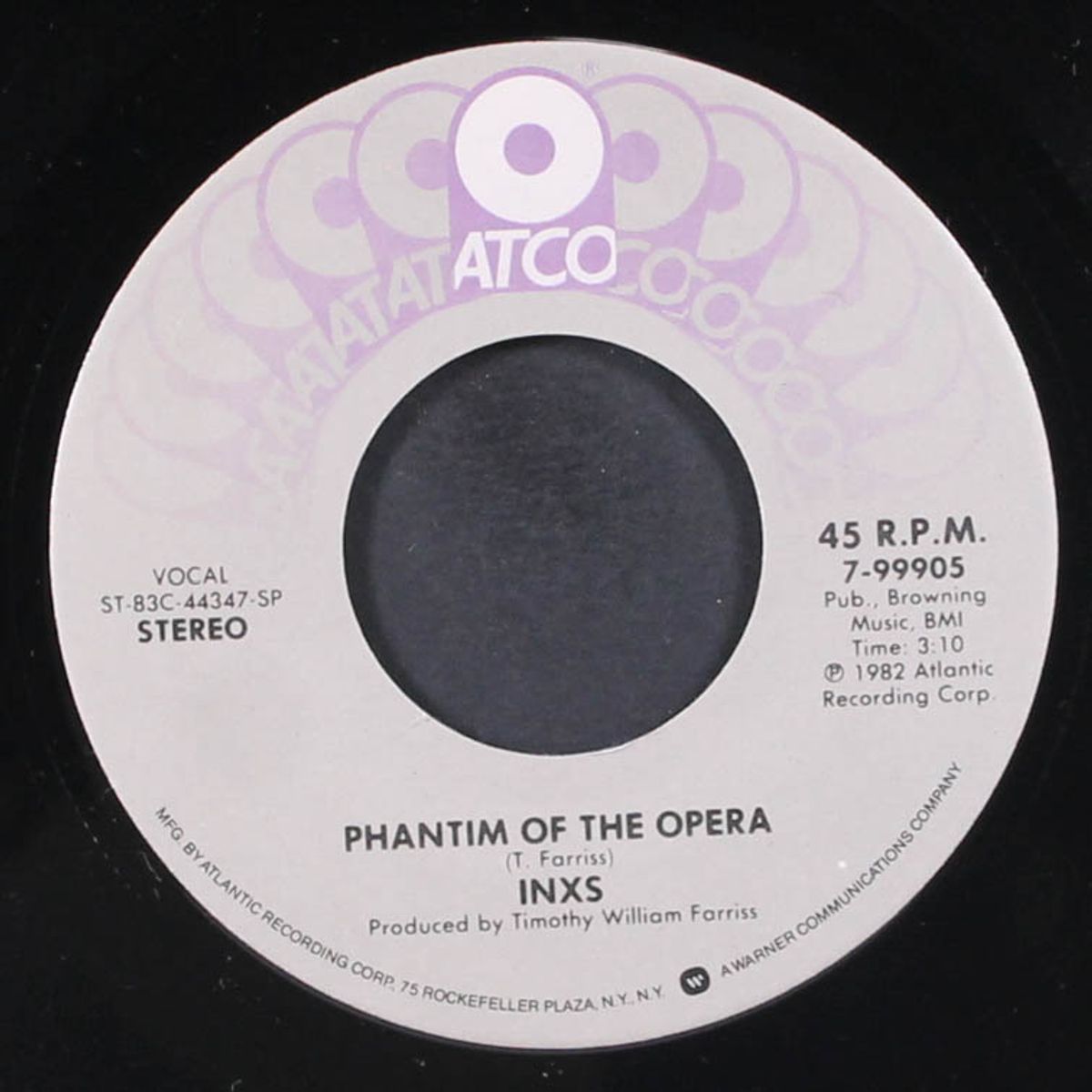 the one thing / phantim of the opera by INXS