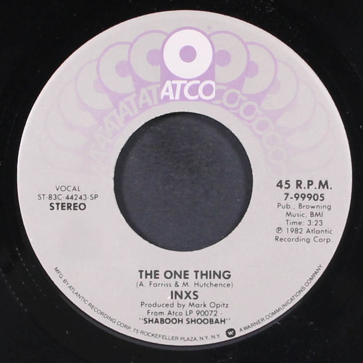 the one thing / phantim of the opera by INXS