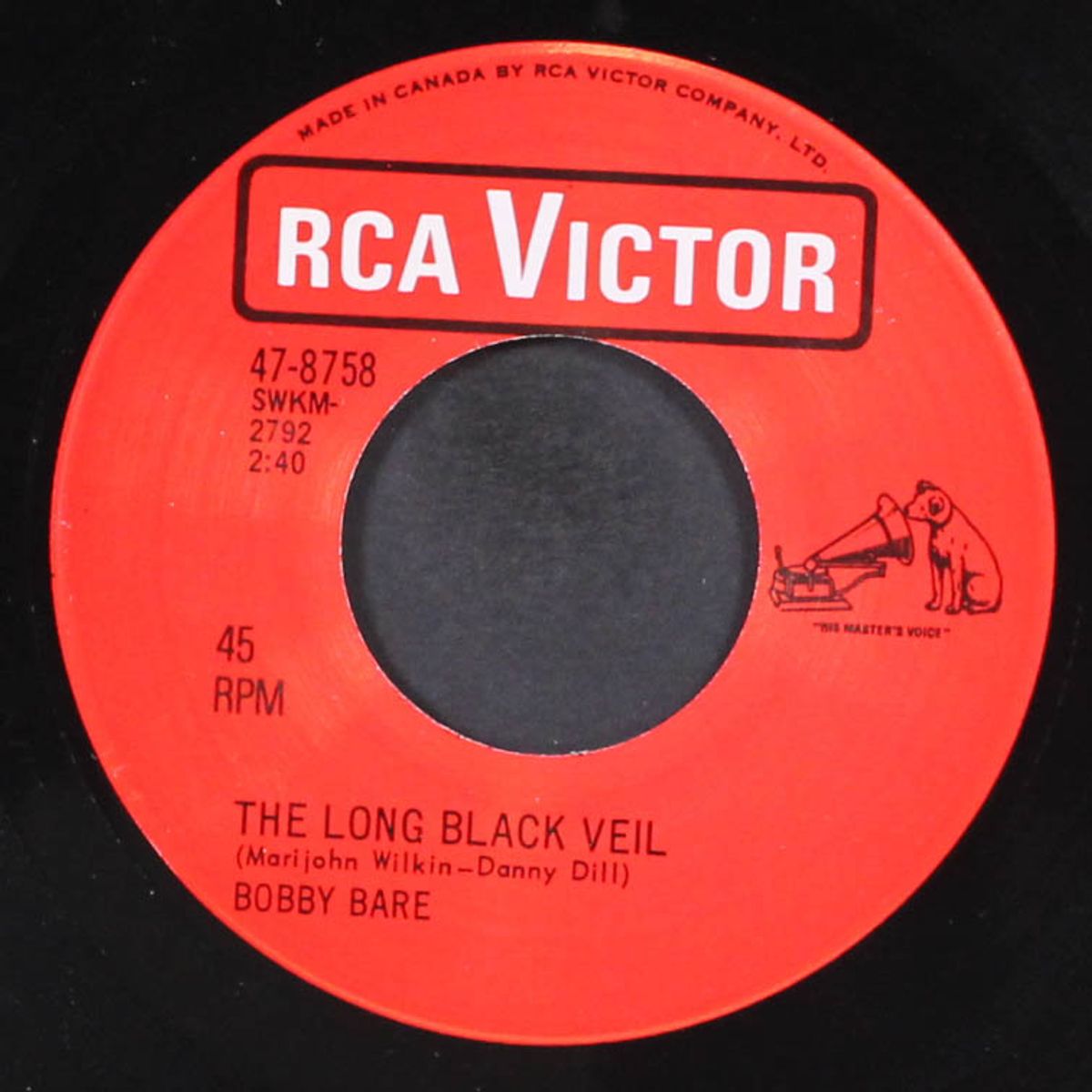 in the same old way / the long black veil by BOBBY BARE