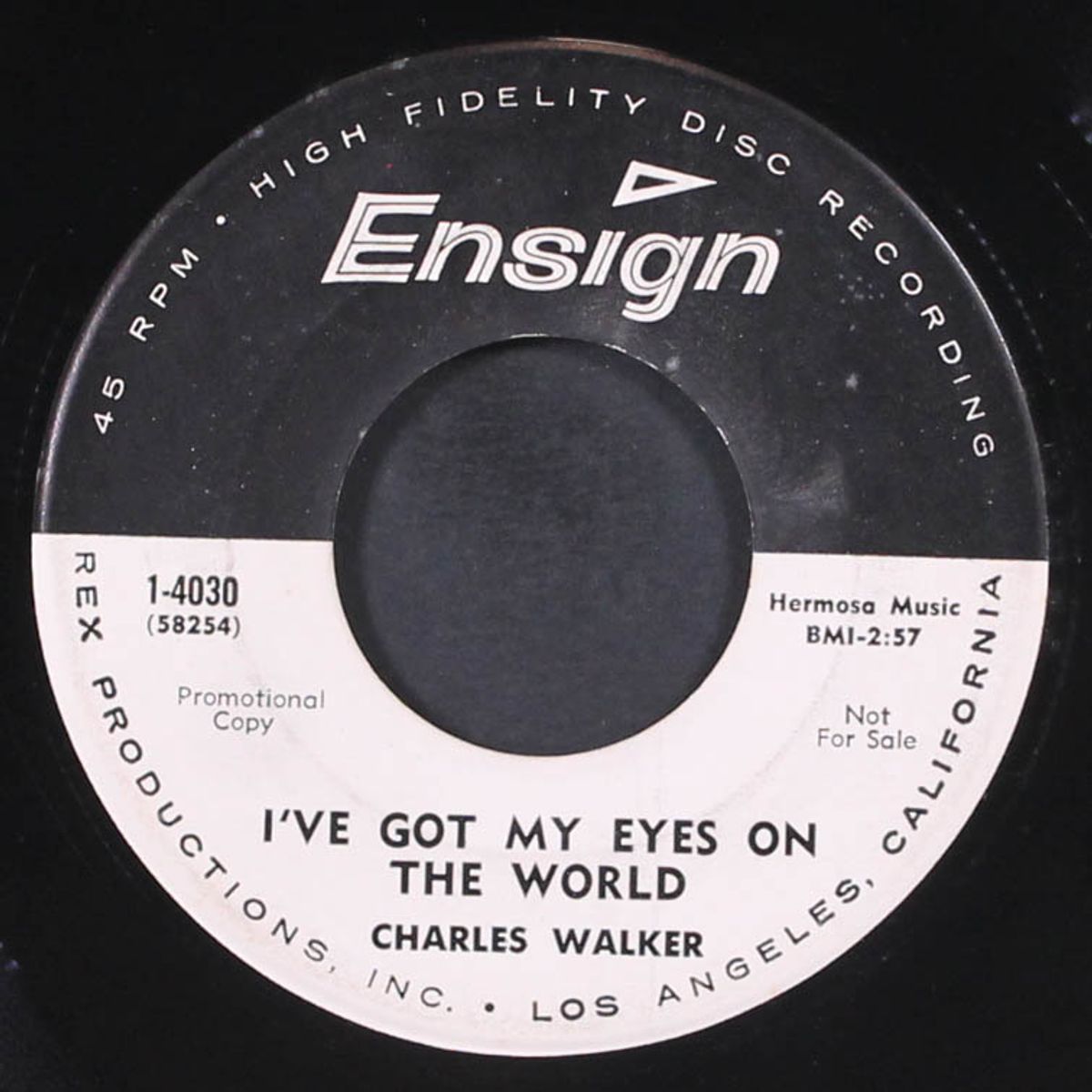 i've got my eyes on the world / if i ever wanted you by CHARLES WALKER